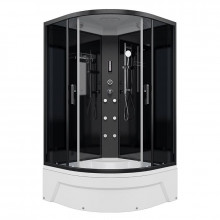 Душевая кабина Erlit ER5720TB4 120х120 тонированное/черный матовый