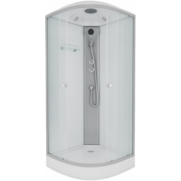 Душевая кабина Niagara NG- 4302-14 100х100 хром матовый/матовое