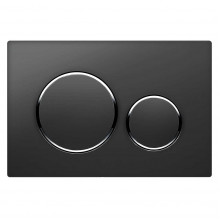 Кнопка смыва Vincea VFP-005MB черный матовый