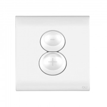 Панель слива Oli Easy Dual 011640 белая