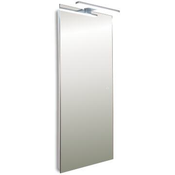 Зеркало Azario Люмьер LED00002518 40х102 c подсветкой и диммером
