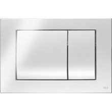 Клавиша смыва OLI Metal Dual 656006 хром матовый