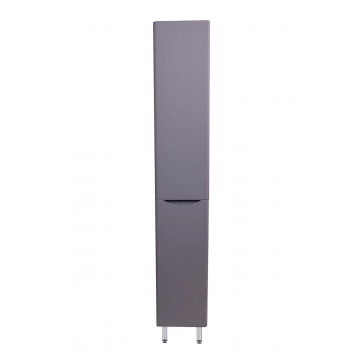 Шкаф-пенал Style Line Бергамо 30 L Люкс Plus СС-00002327 с корзиной серый антискрейч