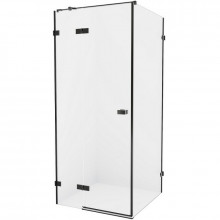 Душевой уголок New Trendy Avexa Black EXK-1827 L 110x70 черный/прозрачное