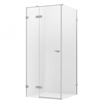 Душевой уголок New Trendy Eventa L EXK-0128/EXK-0139 80х80 хром/прозрачное