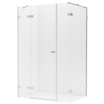 Душевой уголок New Trendy Eventa Plus L EXK-0154 130х80 хром/прозрачное