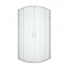 Душевой уголок New Trendy New Praktic K-0575 80х80 хром/прозрачное