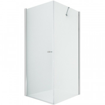 Душевой уголок New Trendy New Soleo D-0142A/D-0151B 100x120 хром/прозрачное