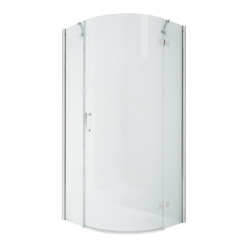 Душевой уголок New Trendy New Merana R 80x80x195 K-0325 хром/прозрачное