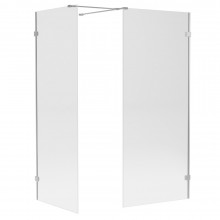 Душевой уголок New Trendy Eventa  walk-in 140x80 EXK-0231 хром/прозрачное 