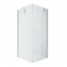 Душевой уголок New Trendy New Renoma R D-0116A/D-0083B 100х80 хром/прозрачное