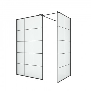 Душевой уголок New Trendy New Modus Black EXK-0111 140x100x200 черный/прозрачное