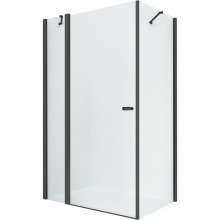 Душевой уголок New Trendy New Soleo Black K-0550 120x80 черный/прозрачное