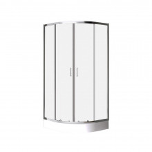 Душевой уголок New Trendy Suvia K-0515 90x90  хром/прозрачный 