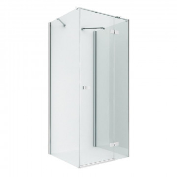 Душевой уголок New Trendy Reflexa R EXK-1256 90х100 хром/прозрачное
