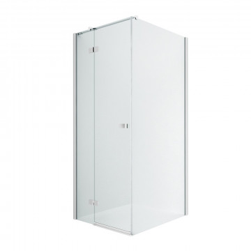 Душевой уголок New Trendy Reflexa L EXK-1238/EXK-0005 100х80 хром/прозрачное