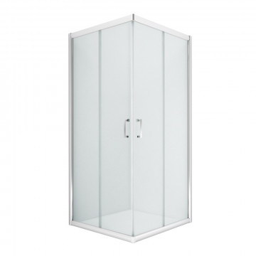 Душевой уголок New Trendy New Varia K-0475 80х90 хром/прозрачное