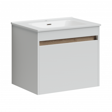Тумба с раковиной Sancos Smart SM60W/CN7001 60 белый