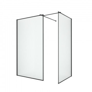 Душевой уголок New Trendy New Modus Black EXK-0286 130x90x200 черный/прозрачное