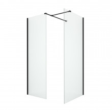 Душевой уголок New Trendy New Modus Black EXK-1300 160x100x200 черный/прозрачное