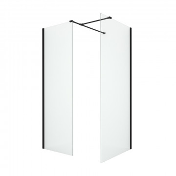 Душевой уголок New Trendy New Modus Black EXK-1289 150x80x200 черный/прозрачное