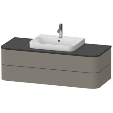 Тумба подвесная Duravit Happy D.2 Plus HP497209292 stone grey satin matt