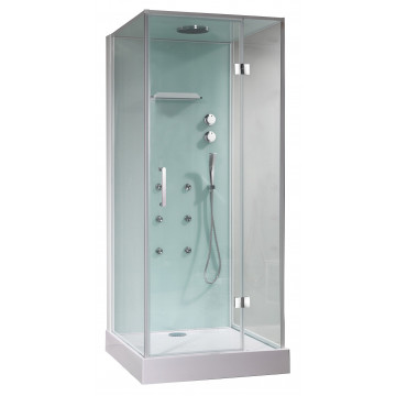 Душевая кабина Orans SR-86120 100х90 хром/прозрачный