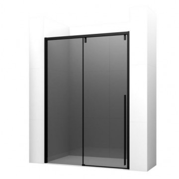 Дверь в нишу Ambassador Intense 110022201IBB 120 черный/тонированное