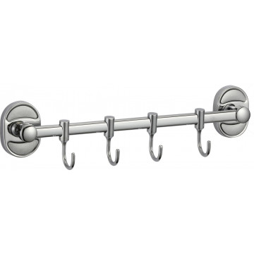 Планка с крючками Savol S-008204 хром