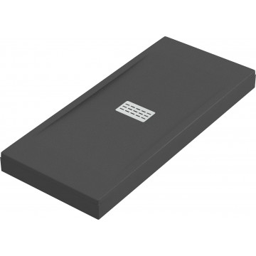 Поддон литьевой Good Door Flow 100x80 ЛП00123 черный