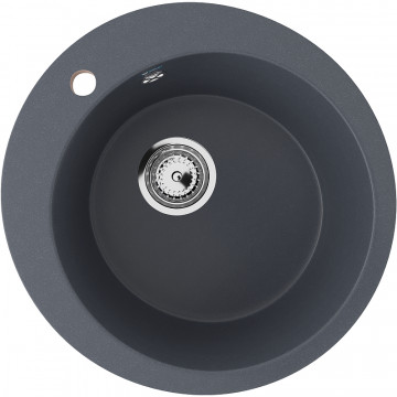 Кухонная мойка Ulgran U-405-343 антрацит матовый