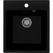 Кухонная мойка Ulgran Quartz Forte 460-07 уголь матовый