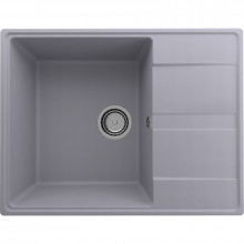 Кухонная мойка Ulgran Quartz Prima 650-05 бетон матовый