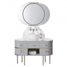 Комплект мебели Devon&Devon Scottie SCOTTIEWGCALOR/NK+SCOTTIE-SP-WG/NK цвет Calacatta Oro/Warm Grey