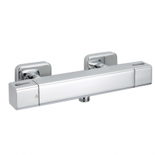 Смеситель с термостатом Cisal Cubic CUT0102021 хром