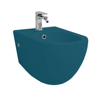 Биде подвесное Artceram File 2.0 FLB001 42 00 verde petrolio
