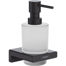 Дозатор для жидкого мыла Hansgrohe AddStoris 41745670 черный матовый
