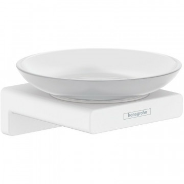 Мыльница Hansgrohe AddStoris 41746700 белый матовый