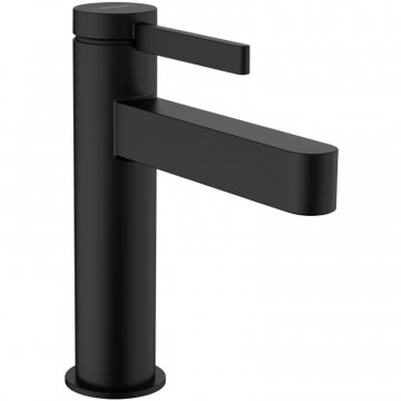 Смеситель для раковины Hansgrohe Finoris 76020670 с донным клапаном черный матовый