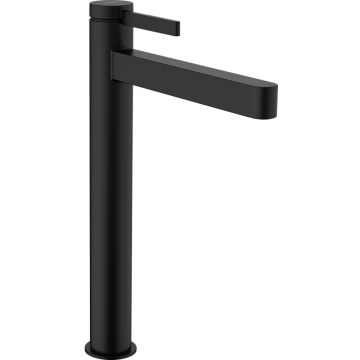 Смеситель для раковины Hansgrohe Finoris 76070670 с донным клапаном черный матовый
