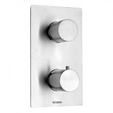 Смеситель с термостатом Bossini Inox INZ003.030 сталь