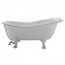Ванна из искусственного камня Globo Paestum PA101bi/bi 170х80 белый