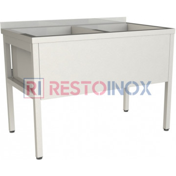 Ванна моечная двухсекционная RESTOINOX ВМС-2/6-Б