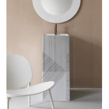 Раковина напольная Laufen Kartell 8.1133.1.D02.111.1 белый