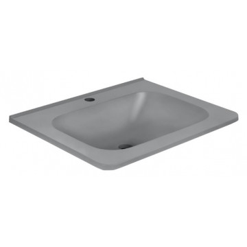 Раковина встраиваемая Vincea VCB-2VP600G серый