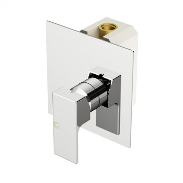 Смеситель для душа Gattoni Kubik 2530/25C0 cr хром