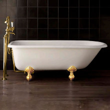 Чугунная ванна Devon&Devon Kensington 2MRKENSPDOTDD 172х78 белый