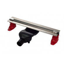 Душевой лоток Berges Super Slim 090177 400 хром матовый