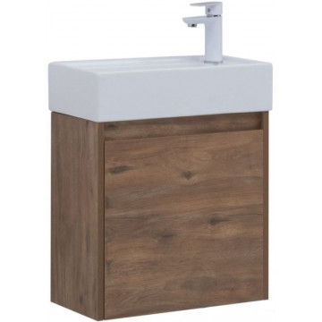 Тумба с раковиной Aquanet Nova Lite 302521 50 дуб рустикальный