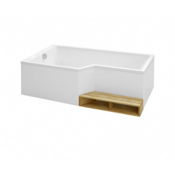 Акриловая ванна Jacob Delafon Bain Douche Neo E6D119L-00 275655 150х80 белый